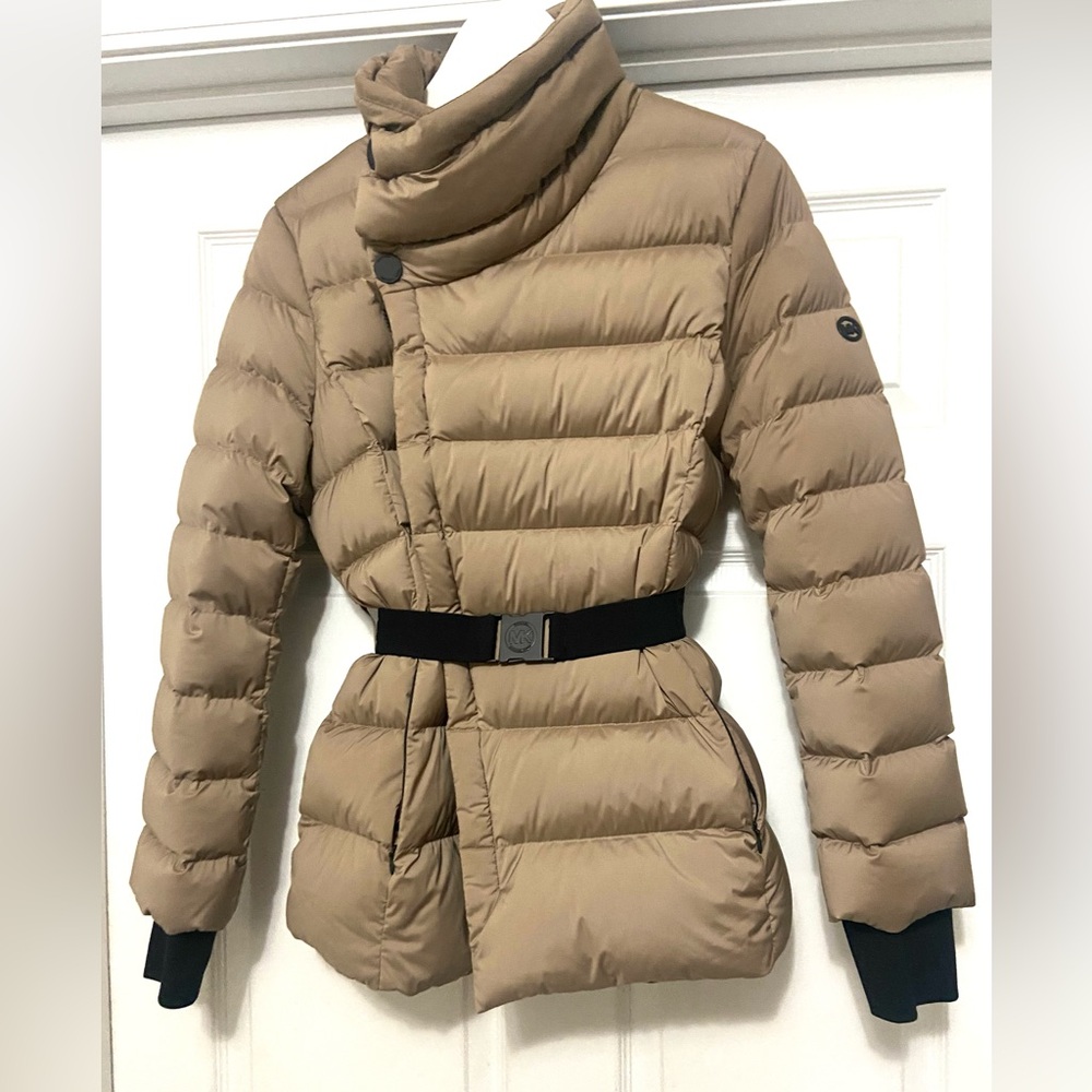Michael Kors Puffer Coat with Belt